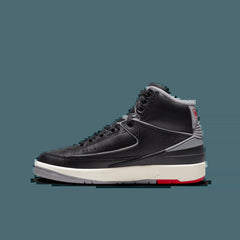 YOUTH AIR JORDAN 2 RETRO "BLACK CEMENT GREY"