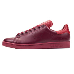 Adidas Raf Simons Stan Smith Burgandy Red Sneaker Shoe Trainer
