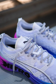 Mens Puma Foreverrun Nitro Sunset (White/Luminous Blue)