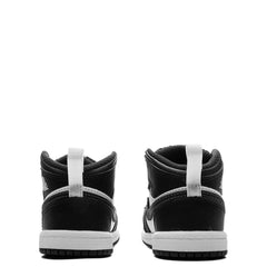 Jordan 1 Mid (TD) - Black/Off Noir/Summit White