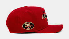 San Francisco 49Ers 2 Tone 950AF Snapback Mens Hat (Gold/Red/Beige)