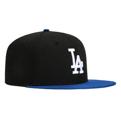 New Era 59Fifty Los Angeles Dodgers Hat - Black, Royal, White