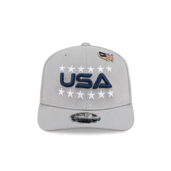 2025 Ryder Cup Team USA Gray 9SEVENTY Stretch-Snap Hat