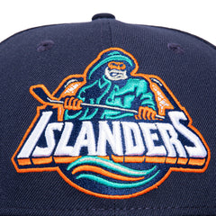 New Era 59Fifty New York Islanders Logo Patch Hat - Light Navy