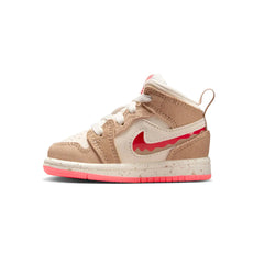 Air Jordan 1 Mid SE Toddler 'Fusion Red'
