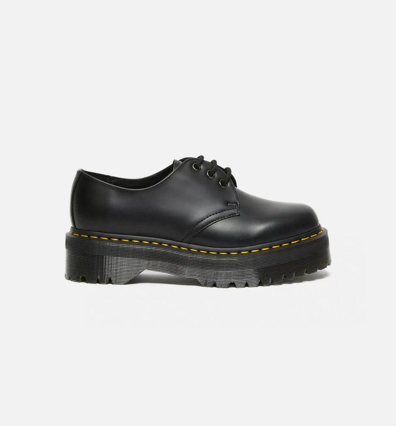 Dr Marten 1461 Smooth Leather Platform Black Casual Formal Shoes