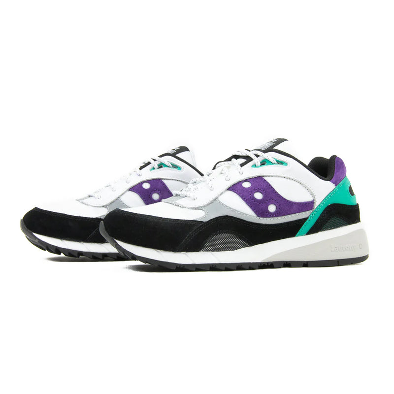 Saucony Shadow 6000 White Teal Purple Black S70587-2 Sneaker Shoe Trainer