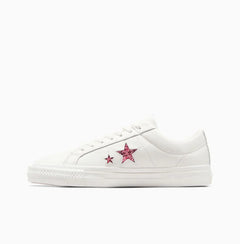 Converse One Star Pro Ox X Turnstile (White/Pink/White)