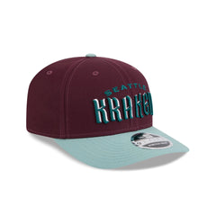Seattle Kraken Maroon 9SEVENTY Stretch-Snap Hat