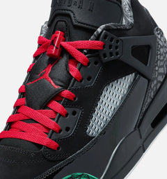 Spizike Low Mens Lifestyle Shoe - Black/Classic Green/White/Varsity Red