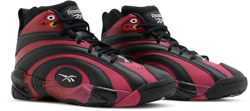 Reebok Damian Lillard X Shaqnosis Black Red Pink Silver Shoe Sneaker Trainer