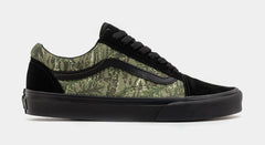 Old Skool Camo Mens Skate Shoes (Black/Green)