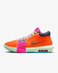 LeBron Witness 8 Total Orange/Laser Fuchsia/Vapor Green/Thunder Blue FB2239-800