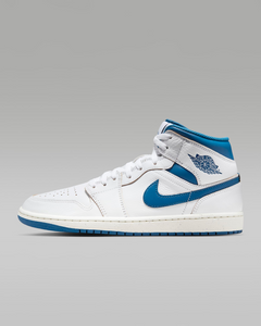 Air Jordan 1 Mid SE White/Sail/Industrial Blue FN5215-141