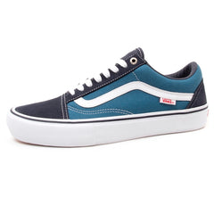 Vans Old Skool Navy Blue White Black Shoe Sneaker Trainer