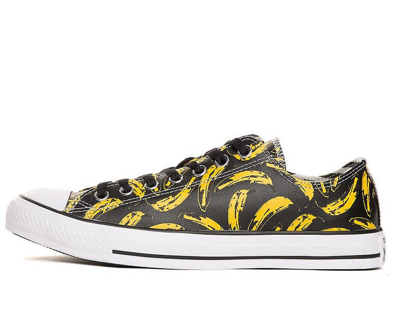 Converse CT Warhol Ox Black Yellow White Shoe Sneaker Trainer