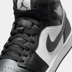 Air Jordan 1 Mid off Noir Mens Lifestyle Shoes (Grey/Black/White)