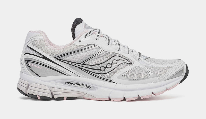 Guide 7 Womens Running Shoes (White/Pink)