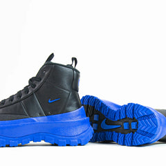 Wmns Nike Blazer Roam Mid Black Racer Blue FQ9065-001 Sneaker Shoe Trainer