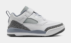 Spizike Low Preschool Lifestyle Shoes (White/Anthracite/Wolf Grey/Cool Grey)