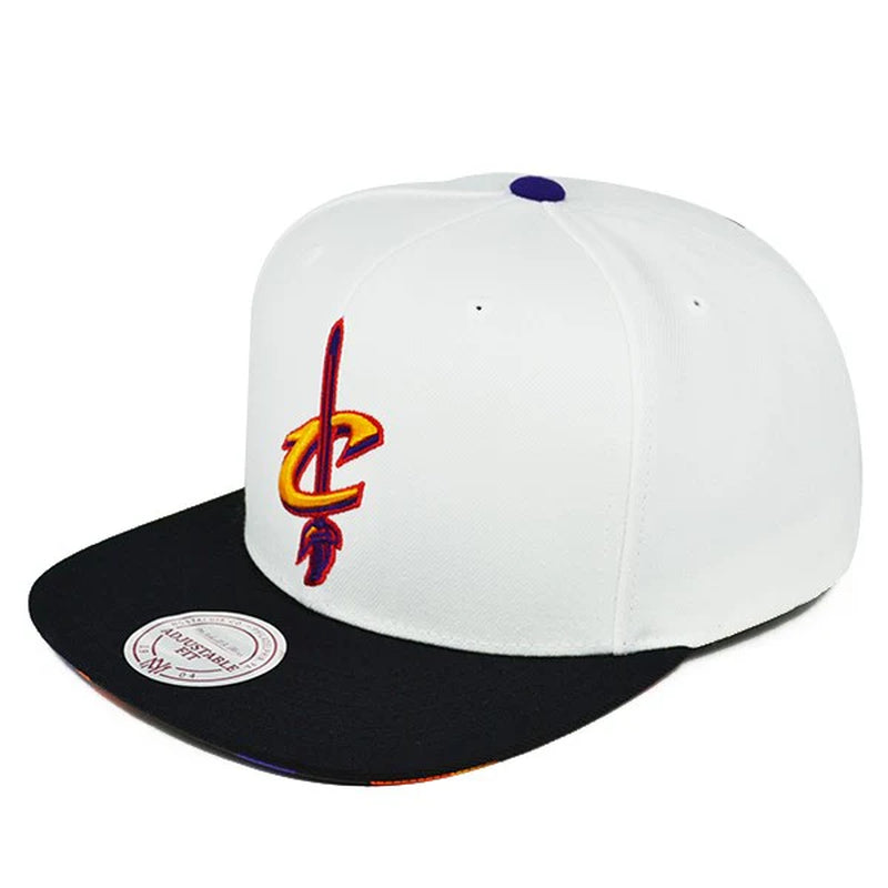 Cleveland Cavaliers 3 TIMES a CHARM Jordan 8 SNAPBACK Mitchell & Ness NBA Hat