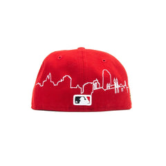 New Era BTS X Cincinnati Reds White Grey Black 59Fifty 5950 Patch Fitted Cap Hat