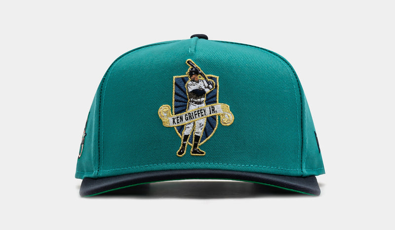 MLB Seattle Mariners Ken Griffey Jr. 950AF Snapback Mens Hat (Green/Navy)