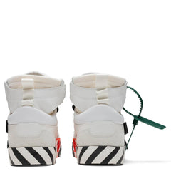 High Top Vulcanized Leather - White/Black