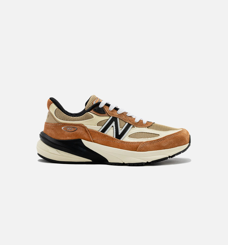 990V6 Made in USA Mens Lifestyle Shoe - Sepia Orange