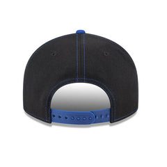 New Era 9Fifty Retro Crown Chicago Cubs Wrigley Field Patch Snapback Hat - Black, Royal