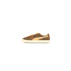 Puma Clyde Harris Tweed Chamomile Caramel Latte Beige Brown White 398512 02 Sneaker Shoe Trainer