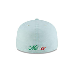 New Era '24 Mexico Race Special Oracle Red Blue Green 59Fifty 5950 Patch Fitted
