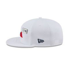 2025 Ryder Cup Team USA White Split Panel 9FIFTY Snapback Hat