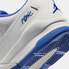 Flight Court Grade School Basketball Shoes (Phantom/Deep Royal Blue/Chile Red)