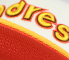 SAN DIEGO PADRES (2-TONE) NEW ERA 59FIFTY FITTED (ORANGE under VISOR)