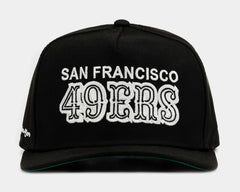 San Francisco 49Ers Chrome 950AF Snapback Mens Hat (Black/White)