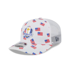2025 Ryder Cup Flag Pattern 9SEVENTY Trucker Hat