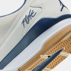 Flight Court Mens Basketball Shoes (Neutral Grey/Midnight Navy/White)