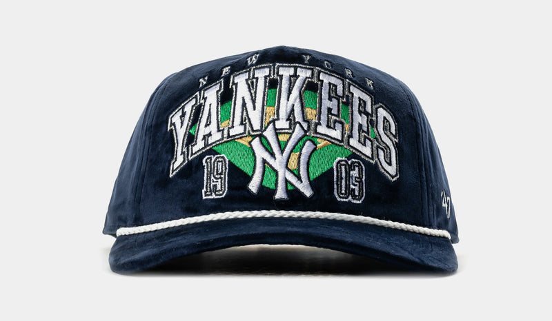 New York Yankees Go Big Hitch Snapback Mens Hat (Blue/White)