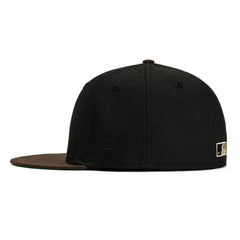New Era 59Fifty Arizona Diamondbacks 25Th Anniversary Patch Script Hat - Black, Brown