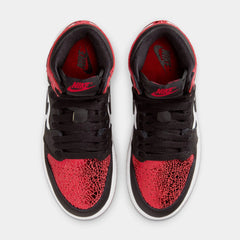 Air Jordan 1 Retro High OG Ruby Preschool Lifestyle Shoes (Varsity Red/Black/White)