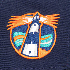 New Era 59Fifty New York Islanders Logo Patch Hat - Light Navy