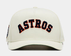 Houston Astros 950AF Snapback Mens Hat (Beige/Orange)