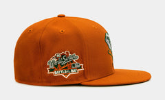 Rust Oakland A'S 59Fifty Mens Fitted Hat (Orange)