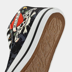 Kills Love Slowly High Top Preschool Lifestyle Shoes (Black/White)