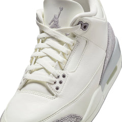 W Air Jordan 3 Retro “Sail/Metallic Silver” - CK9246-100