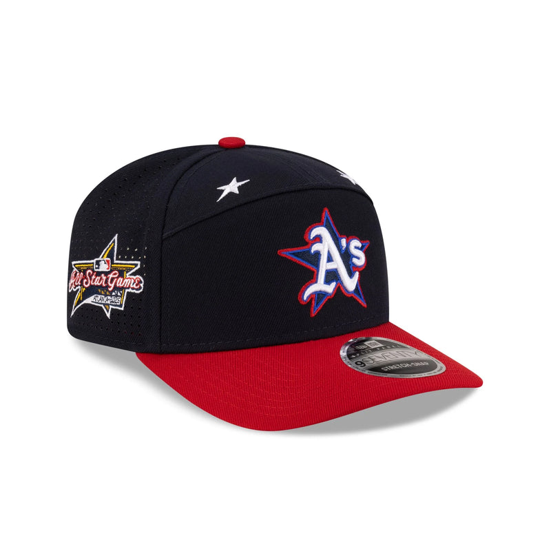 Athletics 2025 All-Star Game Workout Split Panel 9SEVENTY Stretch-Snap Hat