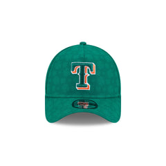 Texas Rangers St. Patrick'S Day 2025 9FORTY A-Frame Snapback Hat