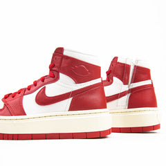 WMNS Nike Air Jordan 1 Elevate High Summit White Varsity Red Sneaker Shoe Trainer