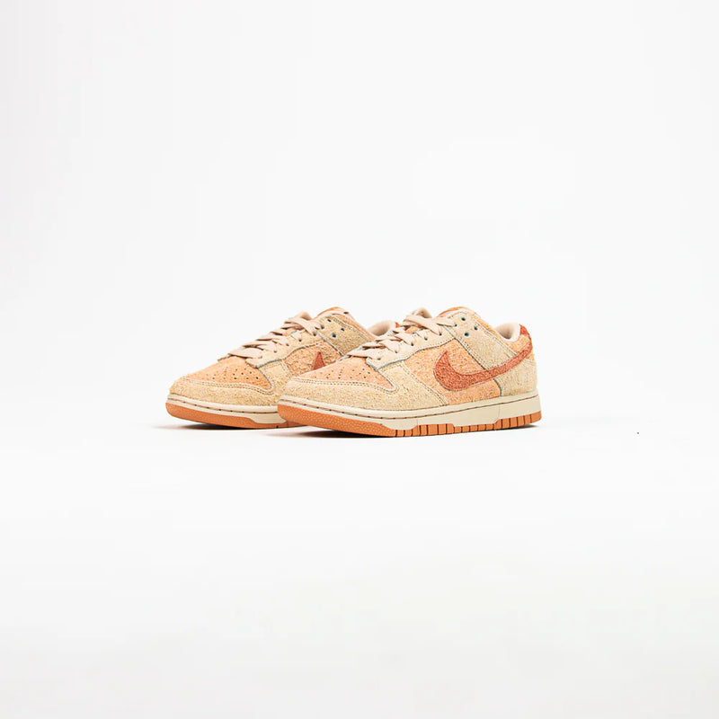 WMNS Nike Dunk Low Shimmer Burnt Sunrise Beige White HF5075-287 Sneaker Shoe Trainer